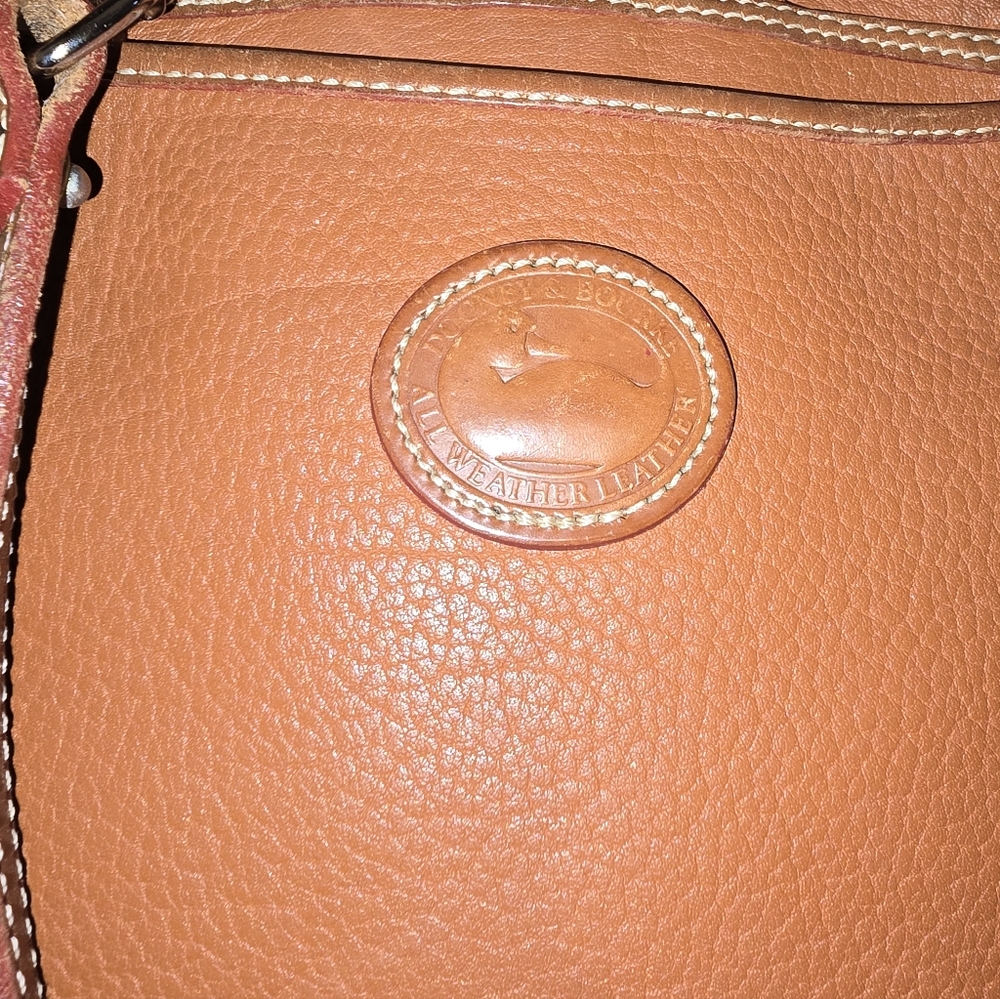 SOLD Dooney & Bourke Vintage USA All-Weather Leather Saddle Backpack Purse - Picture 4 of 6